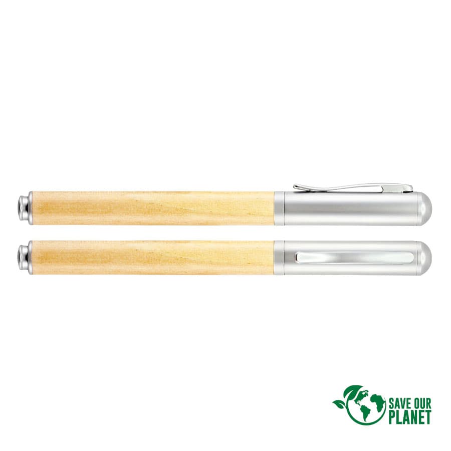 Roller Pen Bamboo y Metal — imagen 3