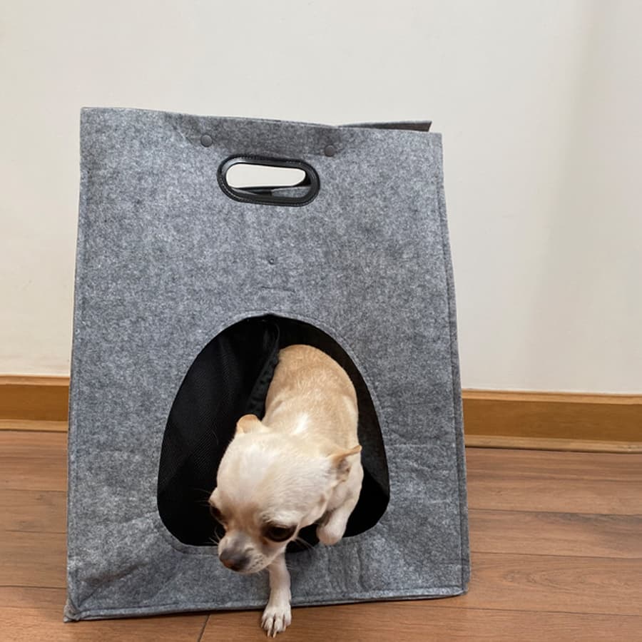 Bolso de Fieltro Porta-Mascota — imagen 2