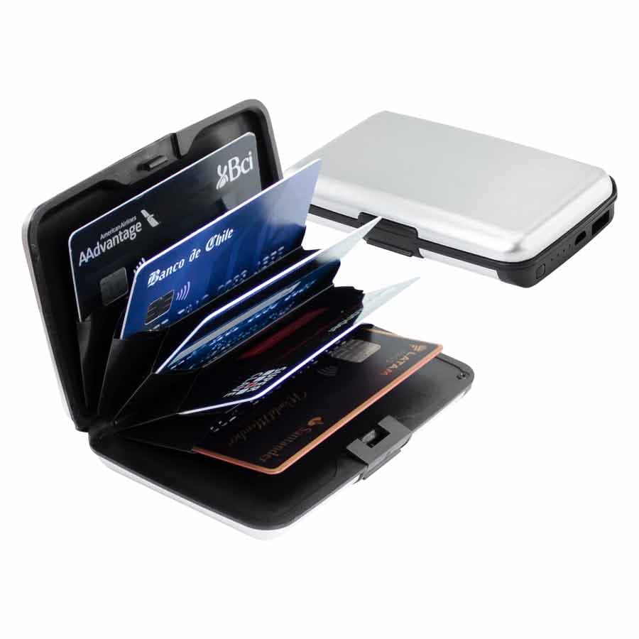 Porta-Tarjetas Anti-Clonación Power Bank — imagen 2