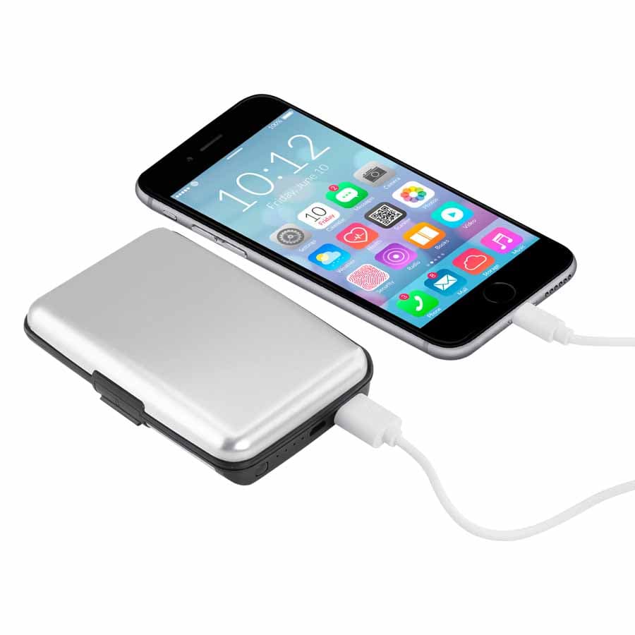 Porta-Tarjetas Anti-Clonación Power Bank — imagen 3