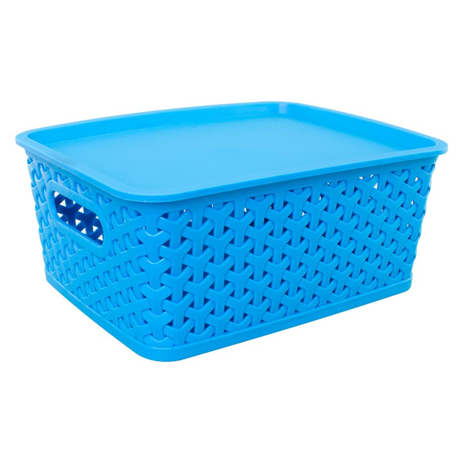 Canasto plástico 5 lt con tapa — imagen 3