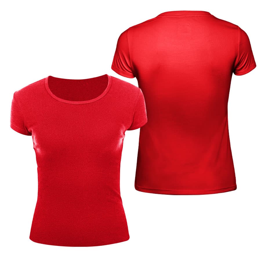 Polera Manga Corta Algodón Mujer — imagen 3