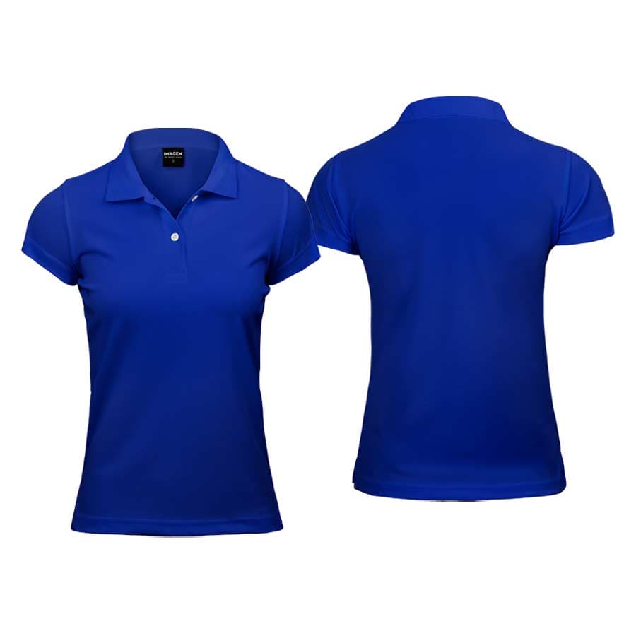 Polera Poliéster Mujer con Cuello — imagen 3
