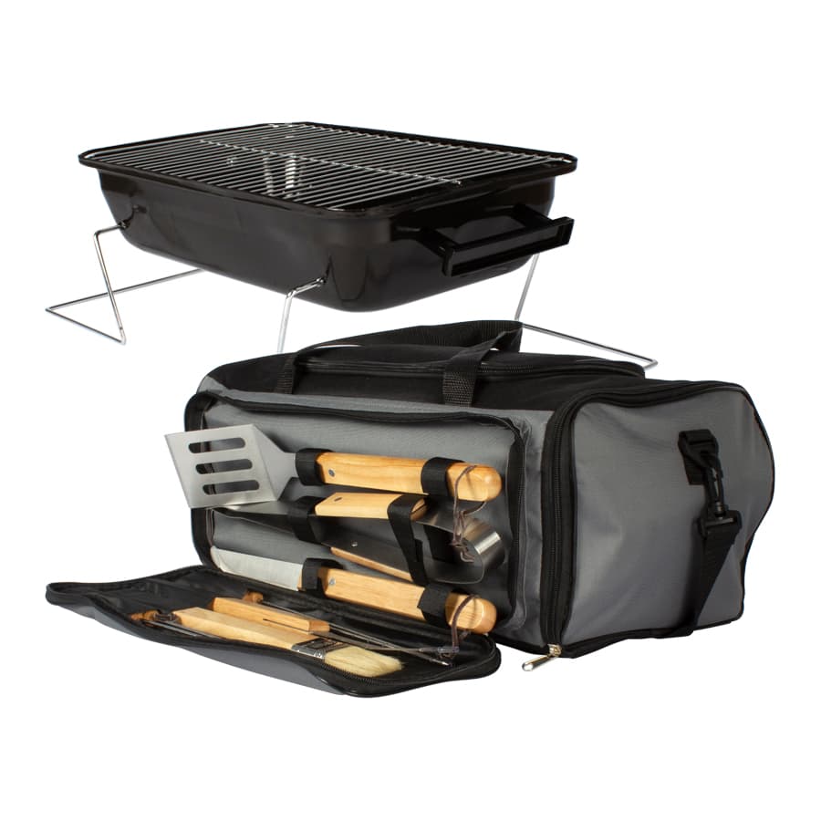 Set Bolso – Cooler – Parrilla – Herram. — imagen 7