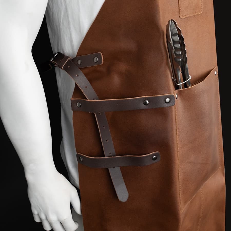 Set Asador de Cuero de Búfalo — imagen 4