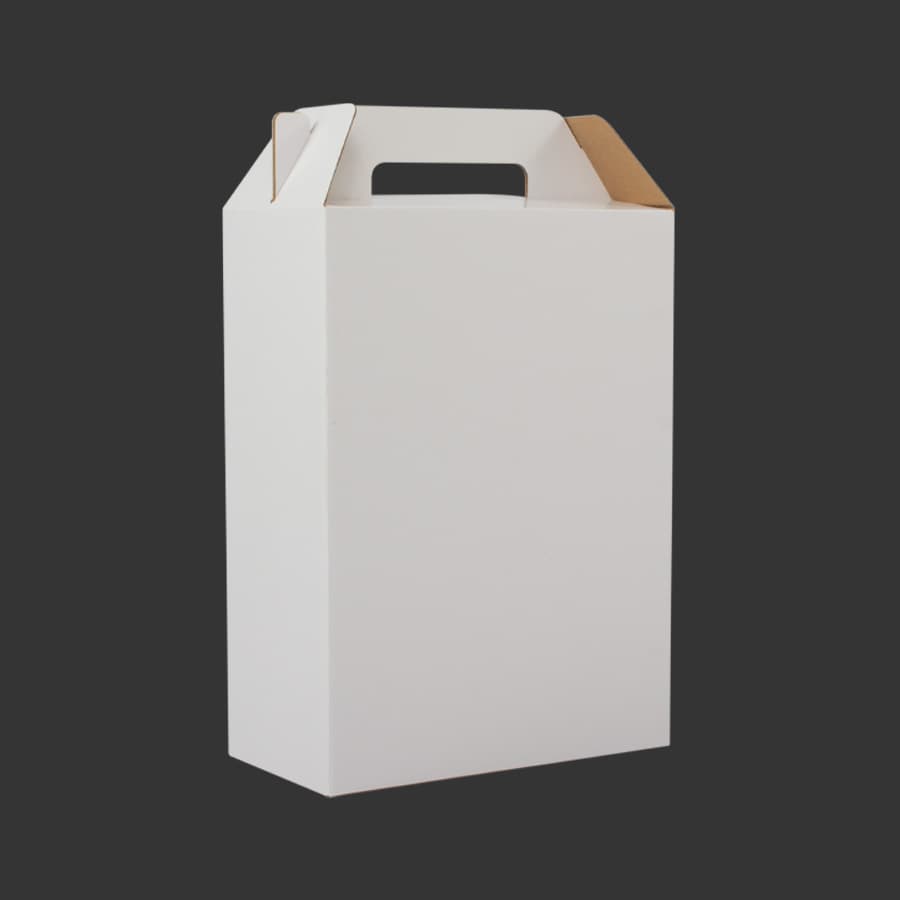 Caja autoarmable con asas, 26x35x13 cm — imagen 3