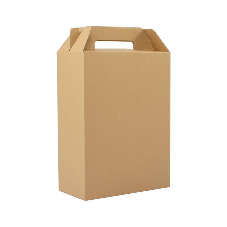 Caja autoarmable con asas, 26x35x13 cm — imagen 4