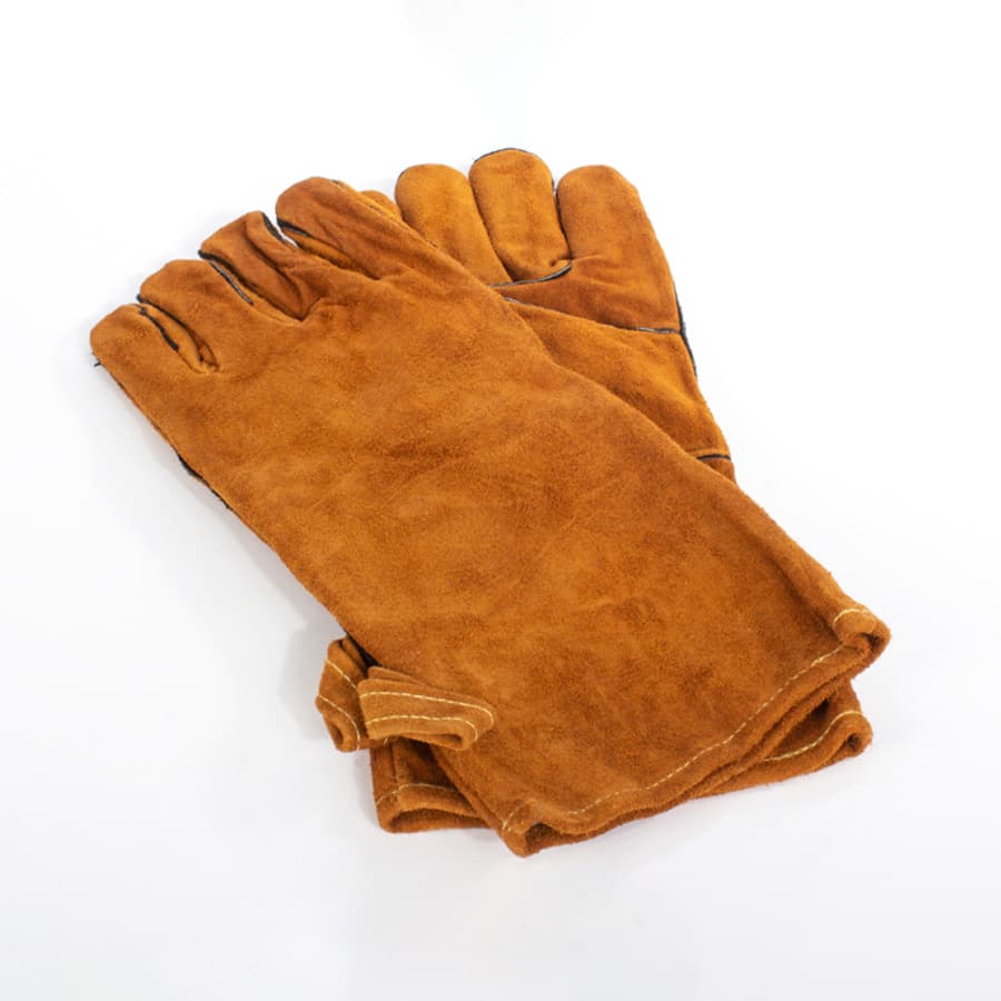 Par de Guantes de Cuero Gamuza — imagen 5