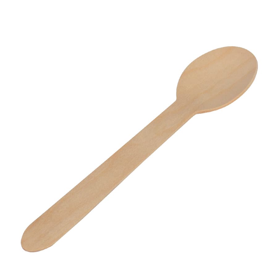 Bolsa con 100 cucharas de madera de Abedul — imagen 2