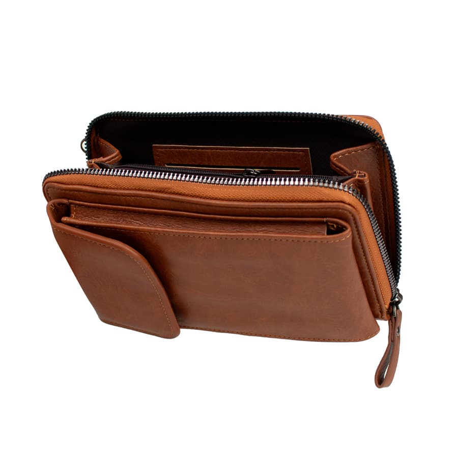 Porta-Documentos y Celular de Eco-cuero «TREVOR» 0.8L — imagen 4