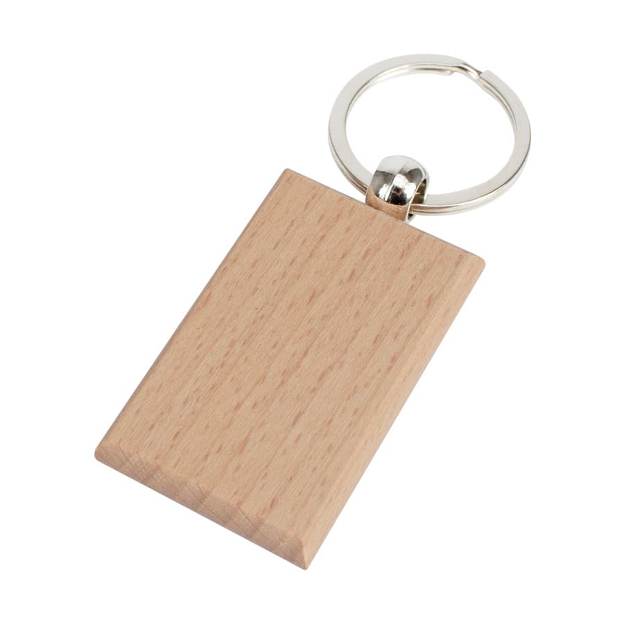Llavero Rectangular de Madera — imagen 2