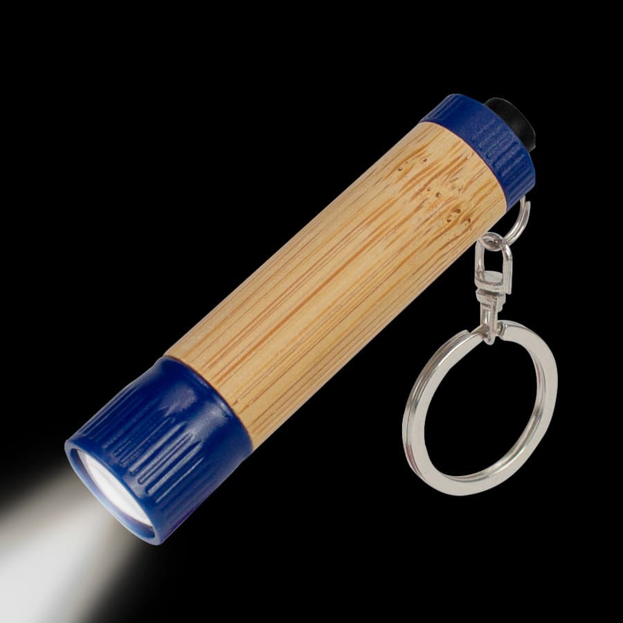 Llavero-Linterna LED cuerpo Bamboo — imagen 2