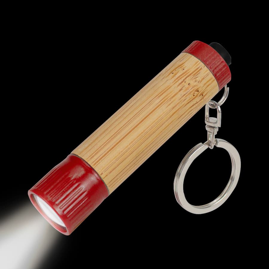 Llavero-Linterna LED cuerpo Bamboo — imagen 5