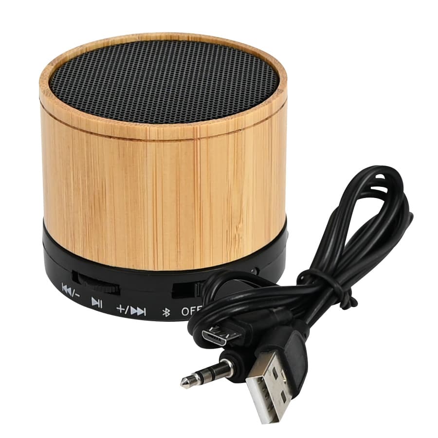 Parlante Altavoz Bluetooth de Bamboo «WAVE» — imagen 2