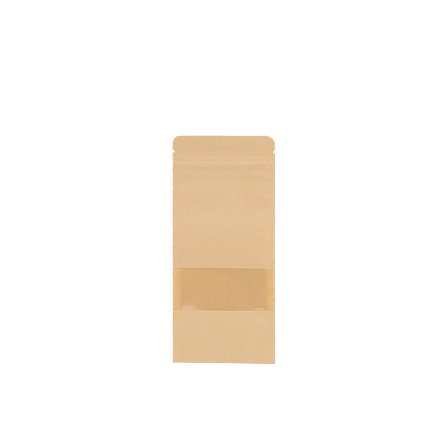 Bolsa doypack 250ml de papel kraft, para Alimentos — imagen 2