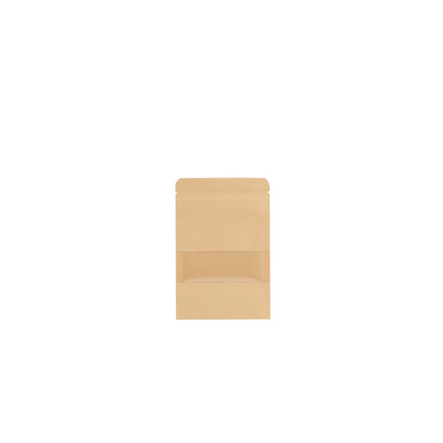 Bolsa doypack 80ml de papel kraft, para Alimentos — imagen 2
