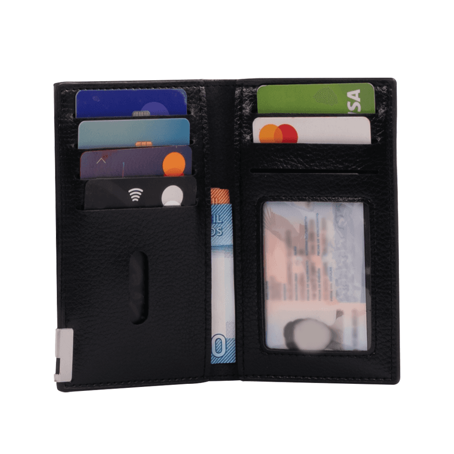 Porta-Tarjetas vertical de Eco-Cuero «LICENSE» — imagen 5