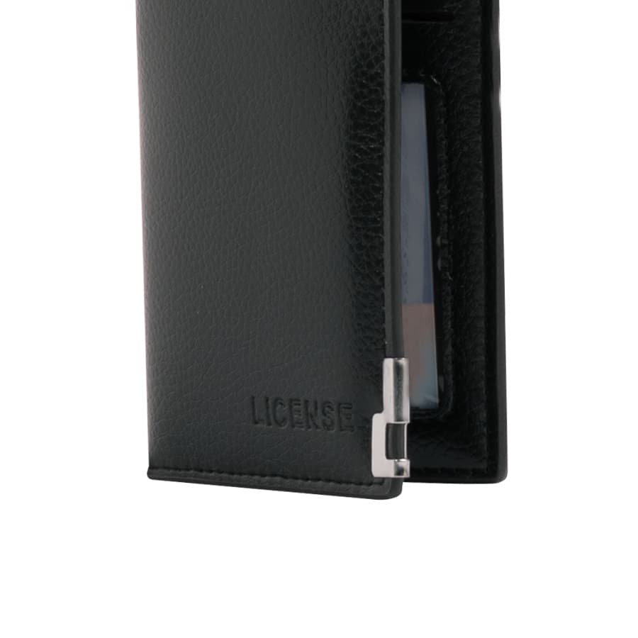 Porta-Tarjetas vertical de Eco-Cuero «LICENSE» — imagen 4