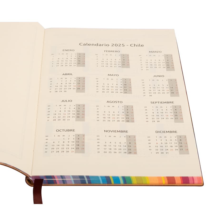 Agenda – Memo – Calendario «THOMSON» de Eco-Cuero — imagen 6