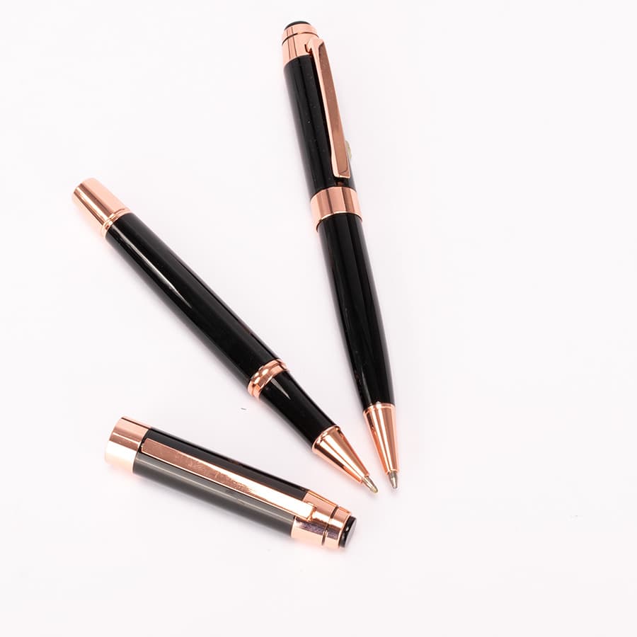 Set de Escritura «THORTON» negro con detalles encobrizados. — imagen 8