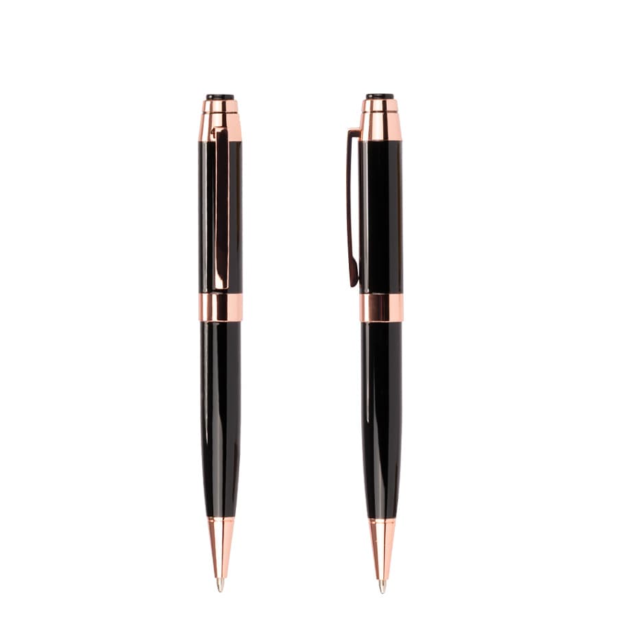 Set de Escritura «THORTON» negro con detalles encobrizados. — imagen 2