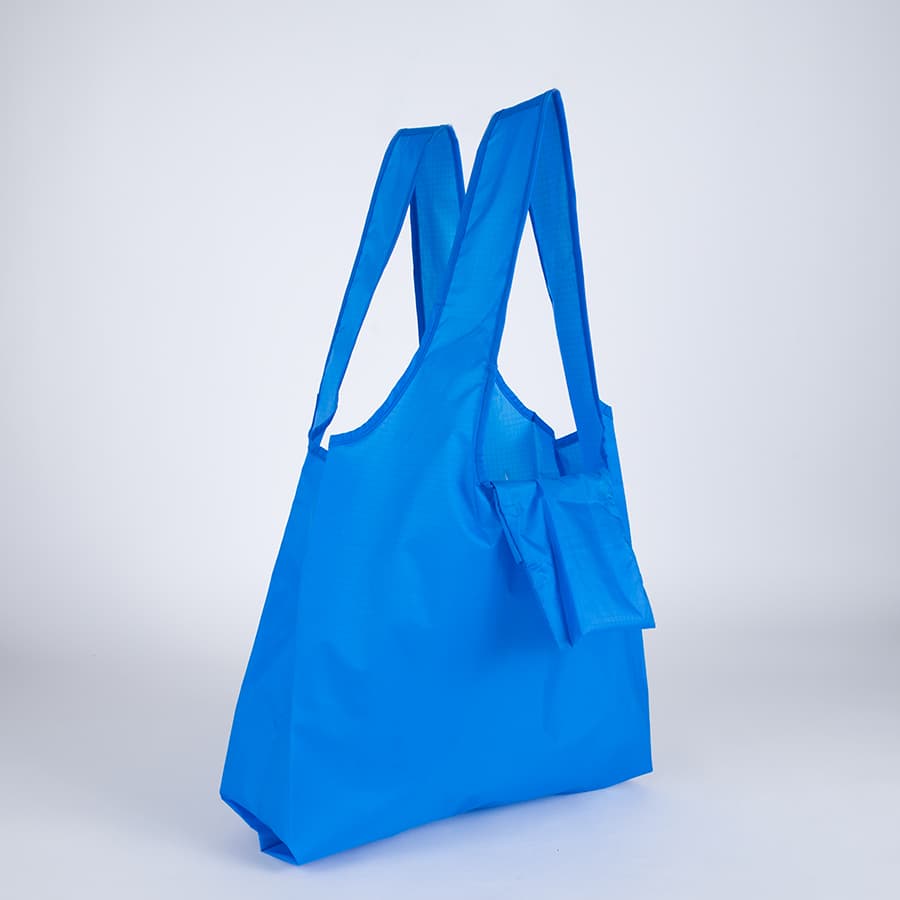Bolsa plegable de compras en tela reciclada RPET 15L — imagen 2