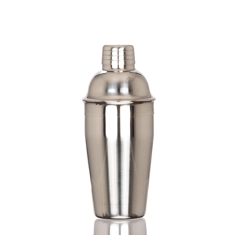 Coctelera metálica plateada «SILVER» 500cc